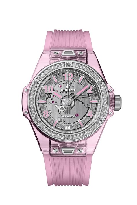 hublot big bang one click pink preis|Big Bang One Click Pink Sapphire Diamonds 39 mm .